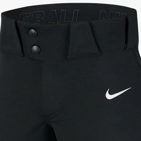 بنطال البيسبول Vapor Select للأولاد من Nike Kids (للأطفال الكبار) أسود/أبيض MD (10-12 طفل كبير)، مقاس متوسط in Saudi Arabia
