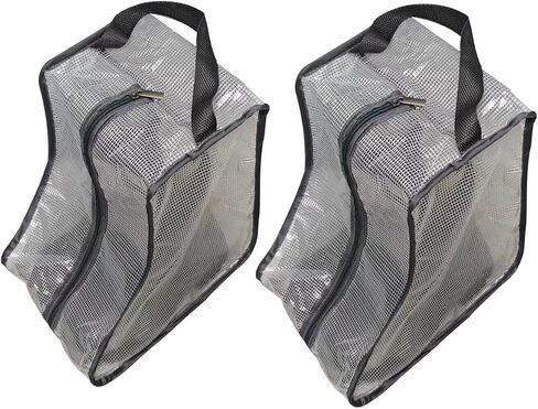 Portable Women Tall/Short Boots Storage Bags - 2 Packs Waterproof Tall/Short Boot Carry Bag for Travel and Daily Use in Saudi Arabia