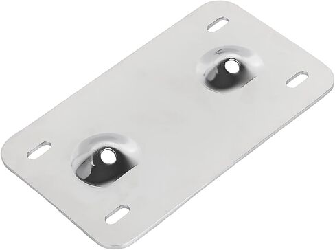Black Motorcycle Laydown License Plate Mount Bracket Kit for Harley Touring Road King Electra Glide Street Glide Road Glide 1999-2008 in Saudi Arabia