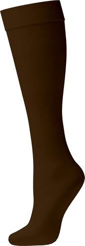 جوارب بنطلون نسائية بمقاس كبير، 6 أزواج، غير شفافة قابلة للتمدد من النايلون المتين حتى الركبة، مقاس كوين in Kuwait