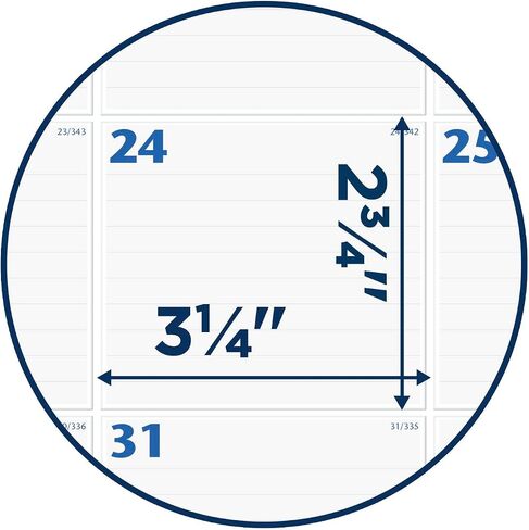 تقويم مكتب AT-A-GLANCE 2025، شهريًا، وسادة مكتب، 24 بوصة × 19 بوصة، جامبو، أزرق/رمادي (SW2300025) in Saudi Arabia