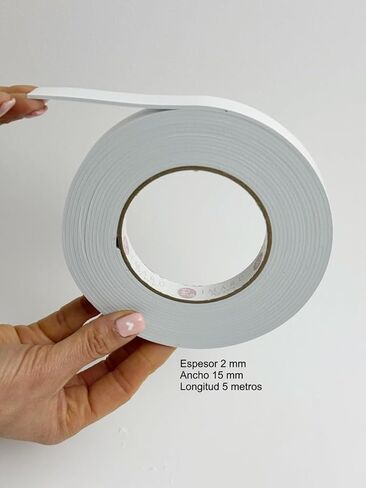 Double Sided Tape for Crafts, Arts, Scrapbooking, Double-Sided Adhesive Tape with Thickness Special for Arts, Photography. (2 mm (0.08 in) Thick x 1.5 cm (0.59 in) Width) in Kuwait