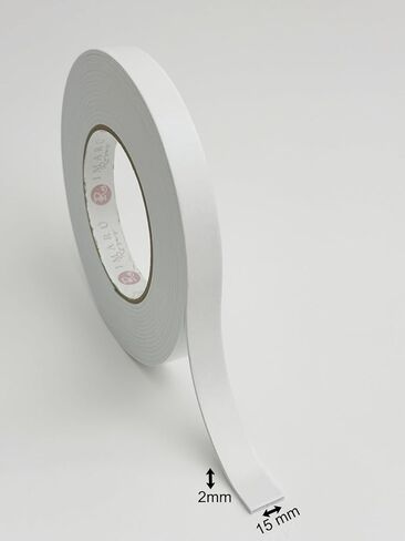 Double Sided Tape for Crafts, Arts, Scrapbooking, Double-Sided Adhesive Tape with Thickness Special for Arts, Photography. (2 mm (0.08 in) Thick x 1.5 cm (0.59 in) Width) in Kuwait