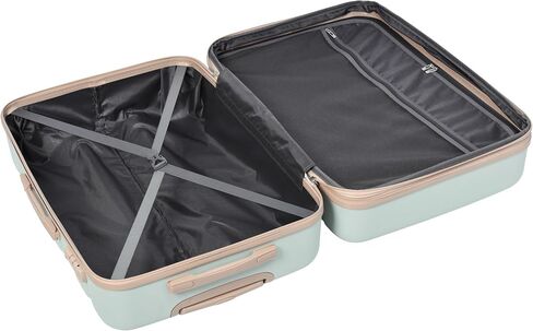 3 Pieces Spinner Wheels Luggage Set, ABS Hard Shell Expandable Spinner Luggage, 20-inch with USB Port, Expandable 24" And 28", 360-degree Rotating Wheels Suitcase with Cup Holder, Side Hooks in Kuwait