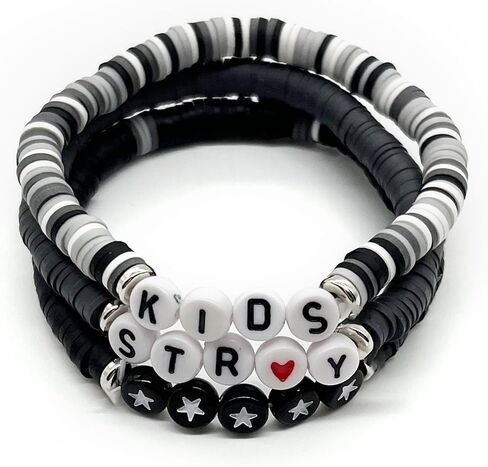 3 Pack Stray Bracelet Merch Stray Fans Bead Charm Bracelets Gifts for Women Men in Saudi Arabia