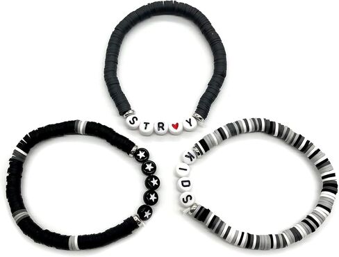 3 Pack Stray Bracelet Merch Stray Fans Bead Charm Bracelets Gifts for Women Men in Saudi Arabia