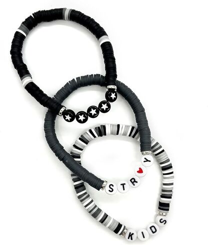 3 Pack Stray Bracelet Merch Stray Fans Bead Charm Bracelets Gifts for Women Men in Saudi Arabia