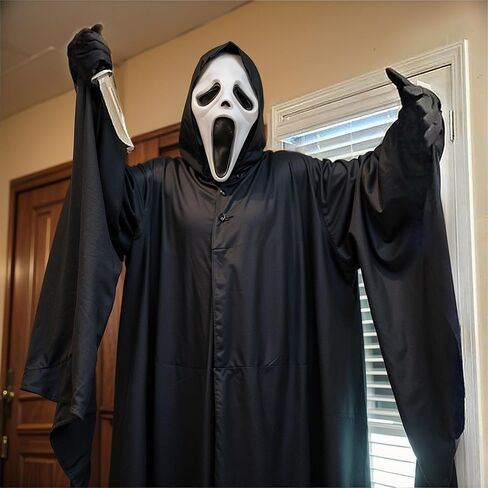 Skull Mask,Halloween Anniversary Movie Edition Face Cosplay Costume Party Gift in Saudi Arabia
