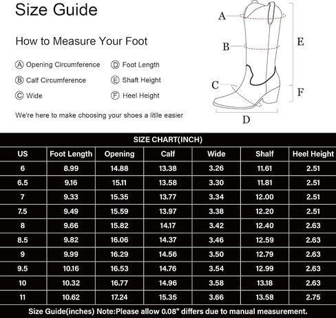 Women’s Rhinestone Cowboy Boots Mid Calf Pointed Toe Sparkly Block Heel Cowgirl Boots with Pull On Tabs in Saudi Arabia