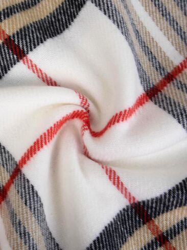 NevEND Men Women Winter Warm Cashmere Feel Winter Scarf Plain Soft Warp Fashion Long Shawl in Kuwait