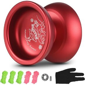 doorslay Responsive Yoyo with Extra Unresponsive Yoyo Bearing for yoyo Professional yo yo for Kids Alloy Yoyo