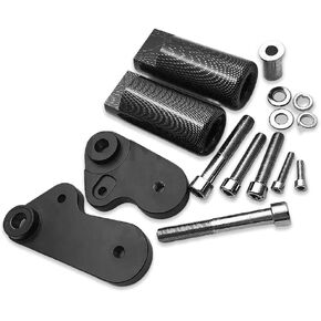 HTTMT MT219-055-CN No Cut Frame Slider Protector Compatible with 2009-2012 YZF R1 Yzfr1 YZF-R1 Carbon