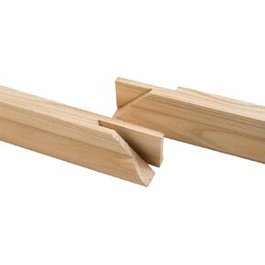 Creative Mark Gallery Pro Medium Duty 40" Stretcher Bars - 20 Pack Flush Frame and Rigid Support Bars for Stretching Canvas - Perfect for Artists, DIY, Restoration