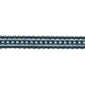 10 Yard Value Pack|Lavish 1 inch Wide Light Blue, French Blue, White Gimp Braid Trim|Style# 0100VG|Color: Nautical - VNT24 (30 Ft / 9.5M)