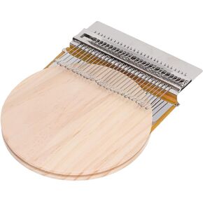 Natudeco Small Weaving Loom Kit 28 Pins Manual Darning Loom Portable Mini Mending Convenient Darning Loom Machine Darning Kit for Mending Jeans Socks Clothes