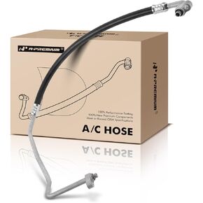 A-Premium A/C Discharge Line Hose Assembly Compatible with Chevrolet & GMC Models, Express Savana 1500 2500 3500, 4.3L 6.6L, Compressor to Condenser