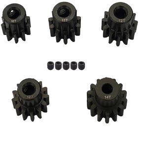 Metal Steel 32P Pinion Gear 3.175mm Shaft 10T 11T 12T 13T 14T with Hex Key for 1/10 Crawler Truck Traxxas Arrma HSP HPI AXIAL Tamiya LOSI RC Car Upgraded Parts