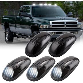 LED White Cab Clearance Lights Replacement for 1999 2000 20001 2002 Ram 1500 2500 3500 Top Cab Roof Running Lights for Ram Truck