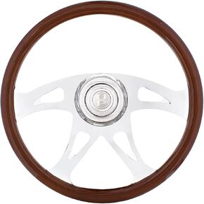 United Pacific 88132 18-inch Boss Steering Wheel with Hub-Freightliner 1989-July 2006