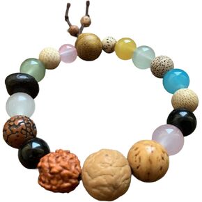 Artisanal BeadBliss Bracelet - Handmade Healing Jewelry, Boho Bracelet with Adjustable Fit and Stunning Details