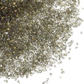 PATIKIL Crushed Glass Glitters, 2-3 mm Colorful Irregular Glass Chips Chunky Glass Glitters Stones for Nail Art DIY Craft Jewelry, Mint Green
