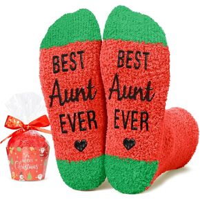 HAPPYPOP Christmas Gifts Stocking Socks For Women - Stocking Stuffers For Her Mom Aunt, Gifts For Sister Daughter In Law