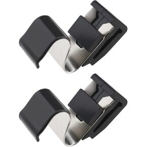 eMagTech 2Pcs Fuel Flap Latch Retaining Clip Replacement MR970563 Compatible with Mitsubishi Lancer Mirage Outlander/CE?CH Lancer/CE?CC Mirage Fuel Door Spring