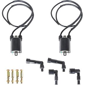 Ignition Coil Wire Cap Kit Replacement for Kawasaki Vulcan 1500 Vulcan 1600 ZR550 ZR750 21121-1258