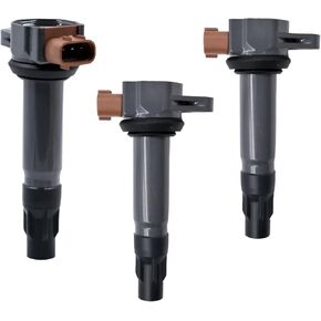 3Pcs Ignition Coils 420666140 Compatible With Ski-Doo Expedition 600 900 ACE Sea-Doo 2014-2023 GTI GTX Can-Am 2014-2021 Spyder 420666141, 420666142