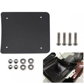 Inner Metal Base Plate Tour Pack Plate Kit Fits for 2014+ Harley Touring Razor Chopped King Tour Pack