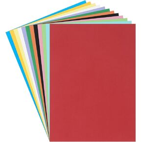 MECCANIXITY 60 Sheets Colored Cardstock, 8"x11" A4 Cardstock Paper Assorted Colors, 230gsm/85lb Card Stock Paper for DIY Arts, Scrapbooking, Card Making