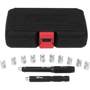 Pit Posse PP3312 Motorcycle Wheel Spoke Torque Wrench Adjustable V2 Key Universal Toolset MX - Adjustable Torque Wrench Set