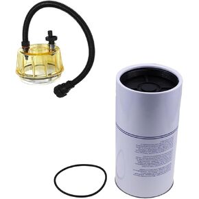 Oil-Water Separator Filter Assembly VOE 11110683 Compatible with Volvo EC210B EC240B EC290B EC330B EC360B EC460B excavator