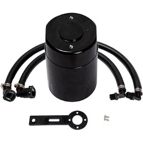 HY-SPEED 3OZ علبة التقاط الزيت فاصل زيت الهواء متوافق مع 2021 2022 2023 21 22 23 Ram 1500 TRX 6.2L SC جانب الركاب (أسود) in Kuwait