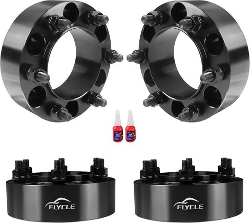 FLYCLE 6x5.5 Hubcentric Wheel Spacers 2 inch for 1995-2023 Tacoma 1989-2024 4Runner, 6x139.7mm Wheel Spacer with 12x1.5 Studs 106mm Bore for Tundra FJ Cruiser Fortuner Sequoia GX460 GX470 in Saudi Arabia