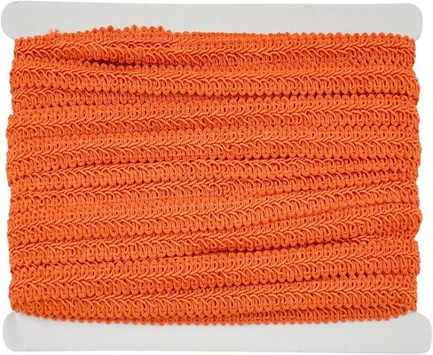 1/2-Inch Braid Trim (25 Yard Roll) | BR-708-19 Orange in Saudi Arabia
