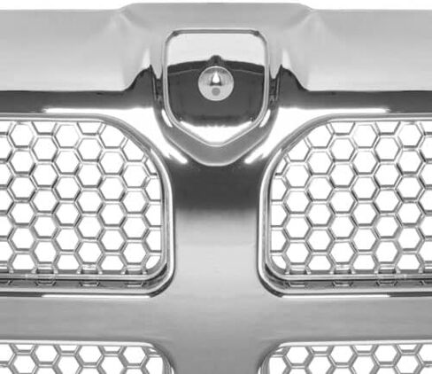 Front Grille With Honeycomb Mesh Insert (All Chrome) Front Grill Compatible With Dodge 1994-2001 Ram 1500 / Compatible With Dodge 1994-2002 Ram 2500 / Compatible With Dodge 1994-2002 Ram 3500 in Saudi Arabia