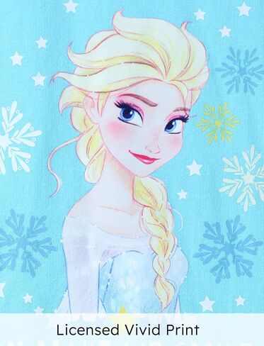 Disney Frozen Minnie Mouse Toddler Girl Dress 2 Pcs, Elsa Anna Pattern Ruffle Long Sleeve Dress Set Fall Clothes 2-6 Years in Saudi Arabia