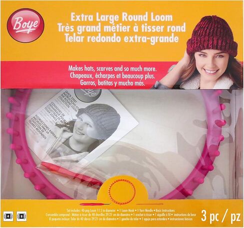 نول حياكة دائري كبير للغاية من سيمبليسيتي، 4 قطع، 11.5 بوصة عمق in Kuwait