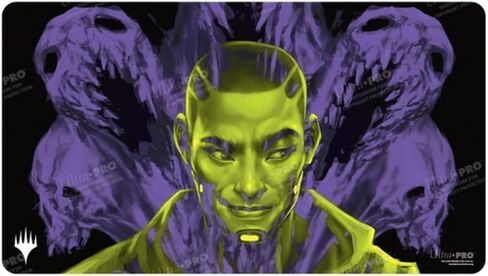 Ultra PRO - MTG Duskmourn Playmat Commander Ft. Overlord of The Balemurk for Magic: The Gathering, Use as Mousepad, Desk Mat, Protects MTG Cards During Gameplay in Saudi Arabia