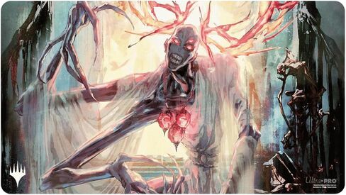 Ultra PRO - MTG Duskmourn Playmat Commander Ft. Overlord of The Balemurk for Magic: The Gathering, Use as Mousepad, Desk Mat, Protects MTG Cards During Gameplay in Saudi Arabia