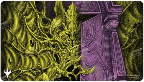 Ultra PRO - MTG Duskmourn Playmat Commander Ft. Overlord of The Balemurk for Magic: The Gathering, Use as Mousepad, Desk Mat, Protects MTG Cards During Gameplay in Saudi Arabia