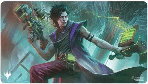 Ultra PRO - MTG Duskmourn Playmat Commander Ft. Overlord of The Balemurk for Magic: The Gathering, Use as Mousepad, Desk Mat, Protects MTG Cards During Gameplay in Saudi Arabia