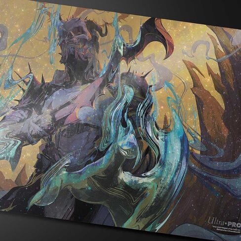 Ultra PRO - MTG Duskmourn Playmat Commander Ft. Overlord of The Balemurk for Magic: The Gathering, Use as Mousepad, Desk Mat, Protects MTG Cards During Gameplay in Saudi Arabia