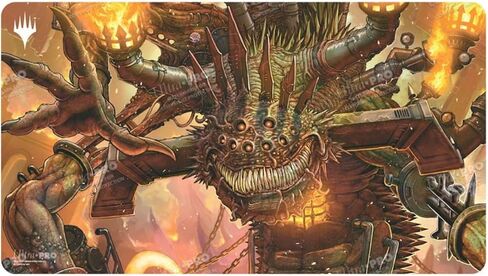Ultra PRO - MTG Duskmourn Playmat Commander Ft. Overlord of The Balemurk for Magic: The Gathering, Use as Mousepad, Desk Mat, Protects MTG Cards During Gameplay in Saudi Arabia
