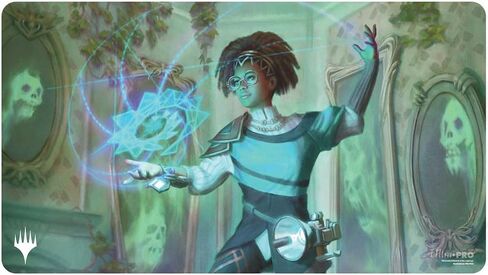 Ultra PRO - MTG Duskmourn Playmat Commander Ft. Overlord of The Balemurk for Magic: The Gathering, Use as Mousepad, Desk Mat, Protects MTG Cards During Gameplay in Saudi Arabia