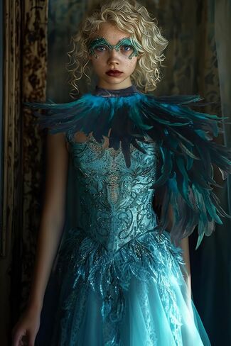 Black Feather Shawl for Women Masquerade Witch Wings Cape Halloween Maleficent Costume Collar Accessories in Saudi Arabia
