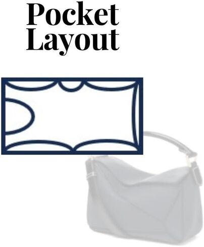 SAMORGA (16-11 / Loe-Puzzle-S Bag Organizer for Puzzle Small size Bag Organizer Insert Innerbag in Saudi Arabia