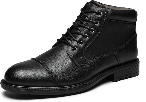 Arkbird Mens Dress Boots, Genuine Leather Classic Casual Ankel Boots with Side Zipper in Saudi Arabia