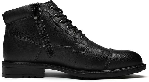 Arkbird Mens Dress Boots, Genuine Leather Classic Casual Ankel Boots with Side Zipper in Saudi Arabia